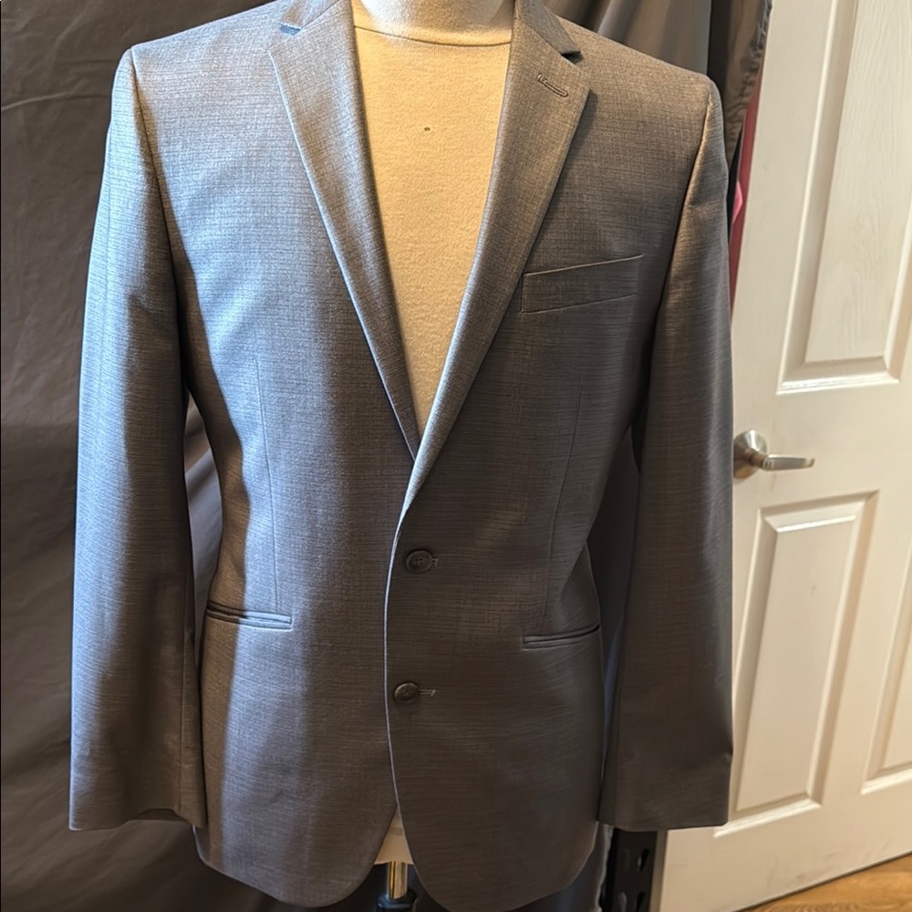 Men's Gray Blazer by Kenneth Cole